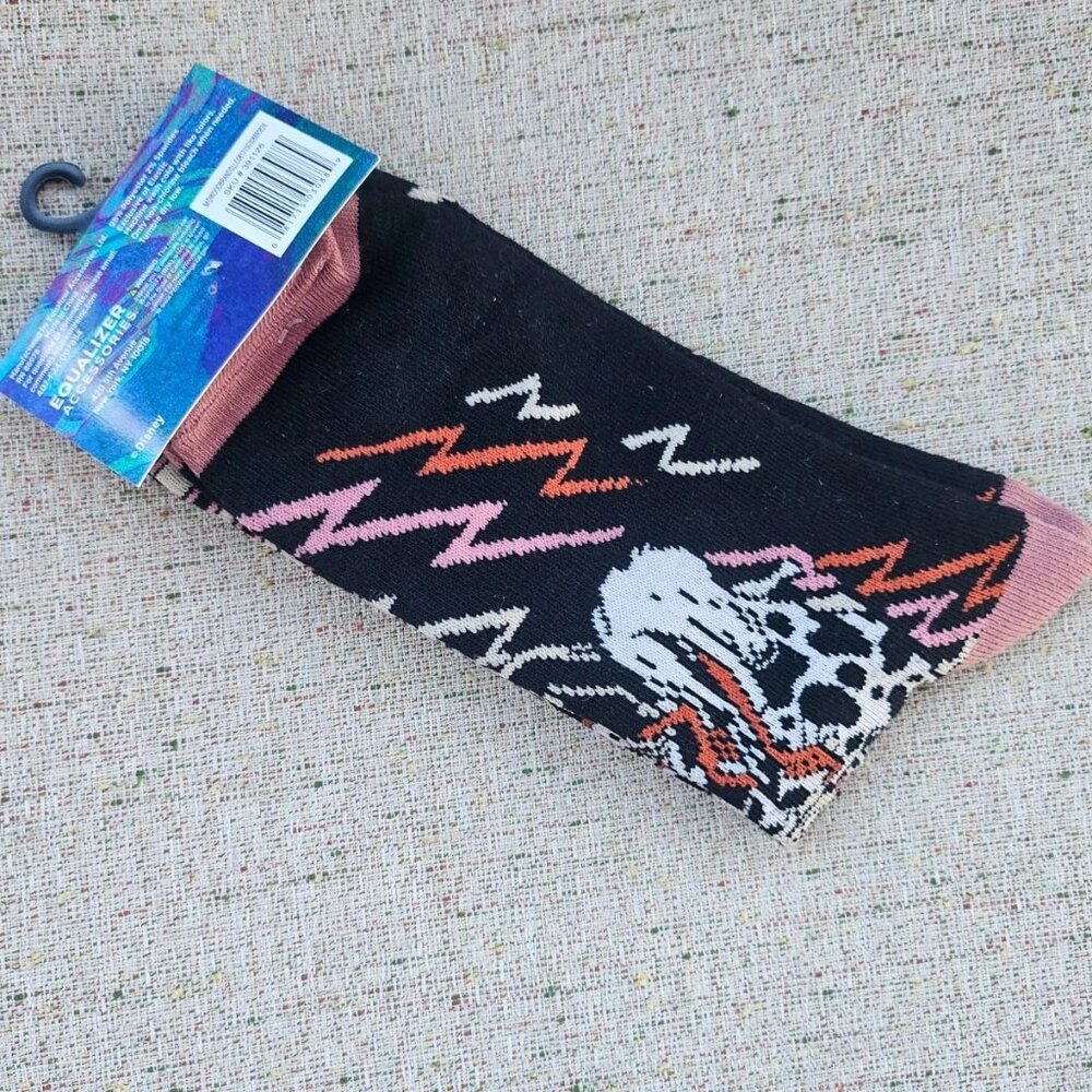 Disney Villains Men Crew Socks multi–Color Socks Size 9- 13 NWT - Picture 3 of 11